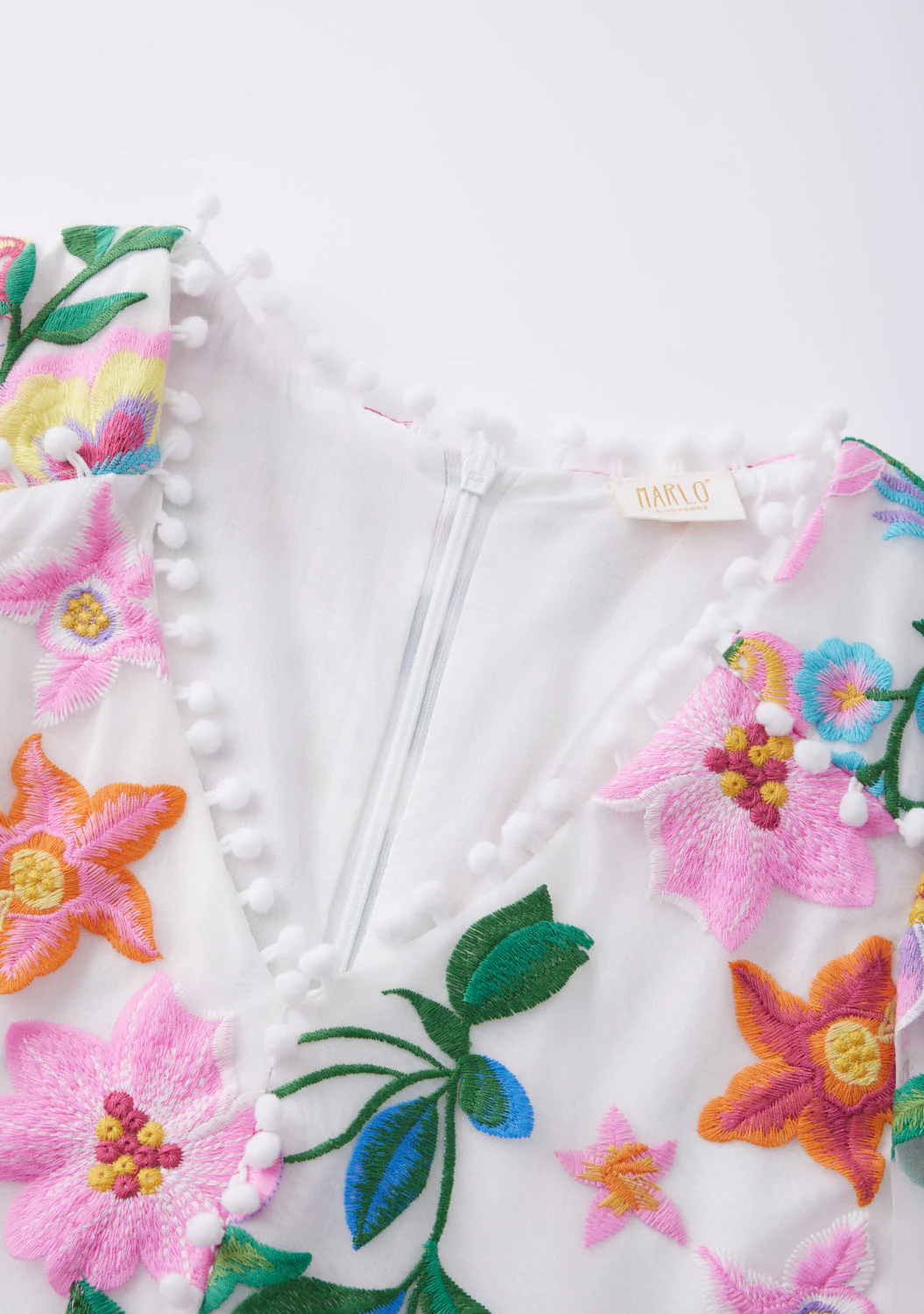 Stella Embroidered Dress - Image 5